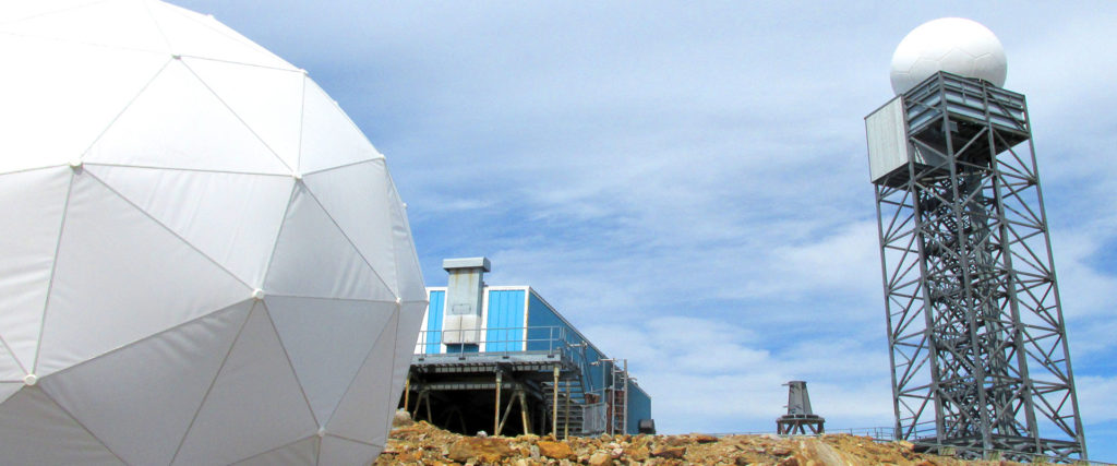 A Department of National Defence's North Warning System site.