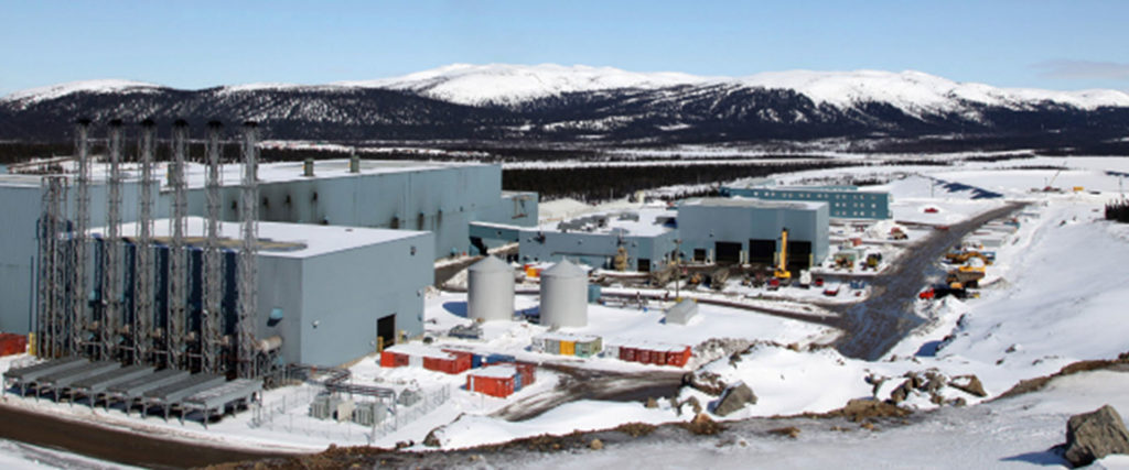 Emish job site Vale - Nickel Mine at Voisey's Bay Labrador
